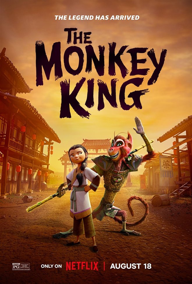 The Monkey King movie large poster.