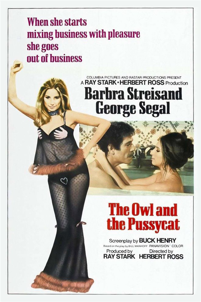 The Owl and the Pussycat (1970) Large Poster