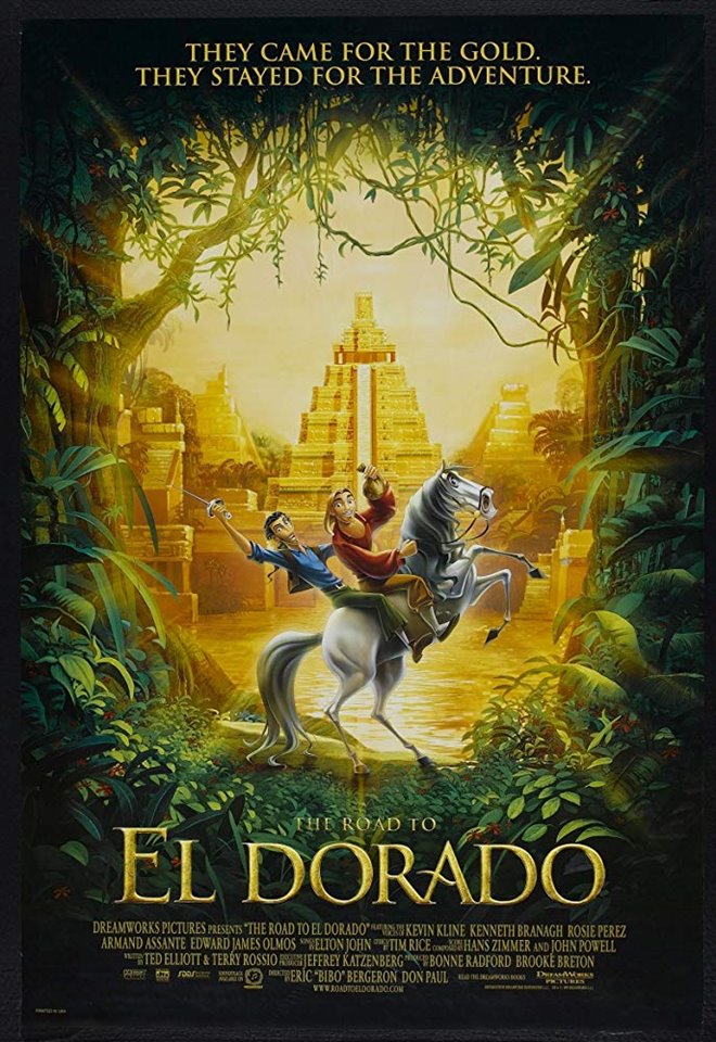 The Road To El Dorado Large Poster