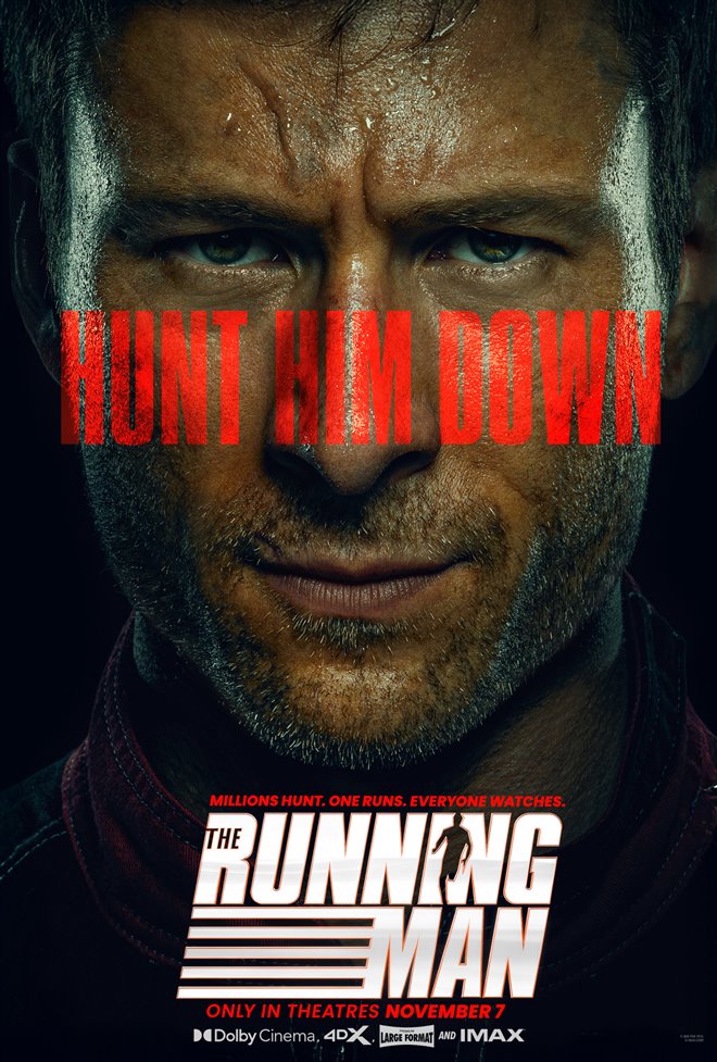 The Running Man Large Poster