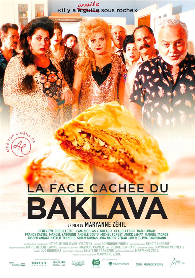 The Sticky Side of Baklava Large Poster