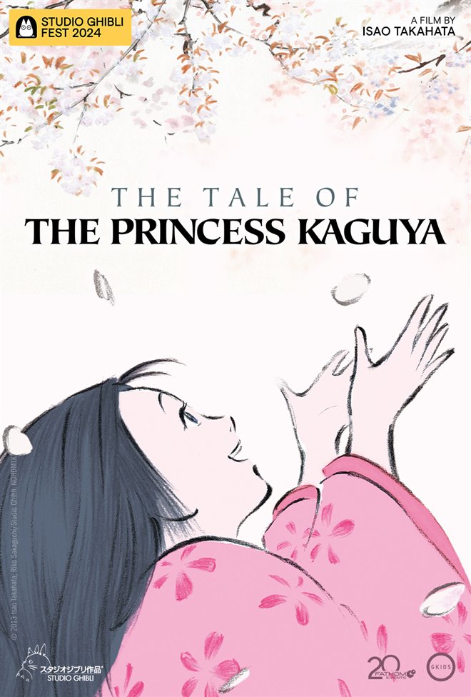 The Tale of the Princess Kaguya - Studio Ghibli Fest 2024 Large Poster