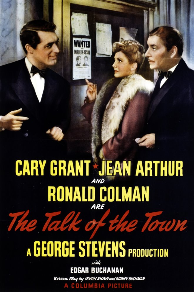 The Talk of the Town (1942) Large Poster