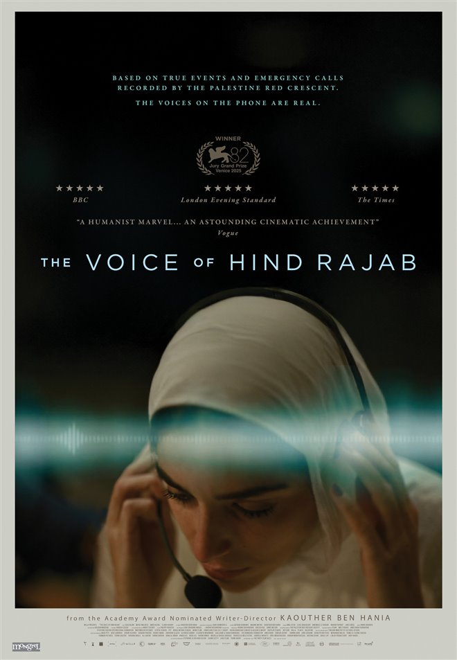 The Voice of Hind Rajab Large Poster