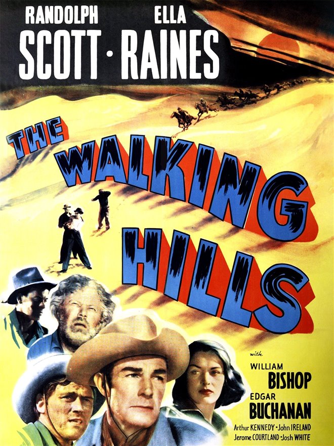 The Walking Hills Large Poster