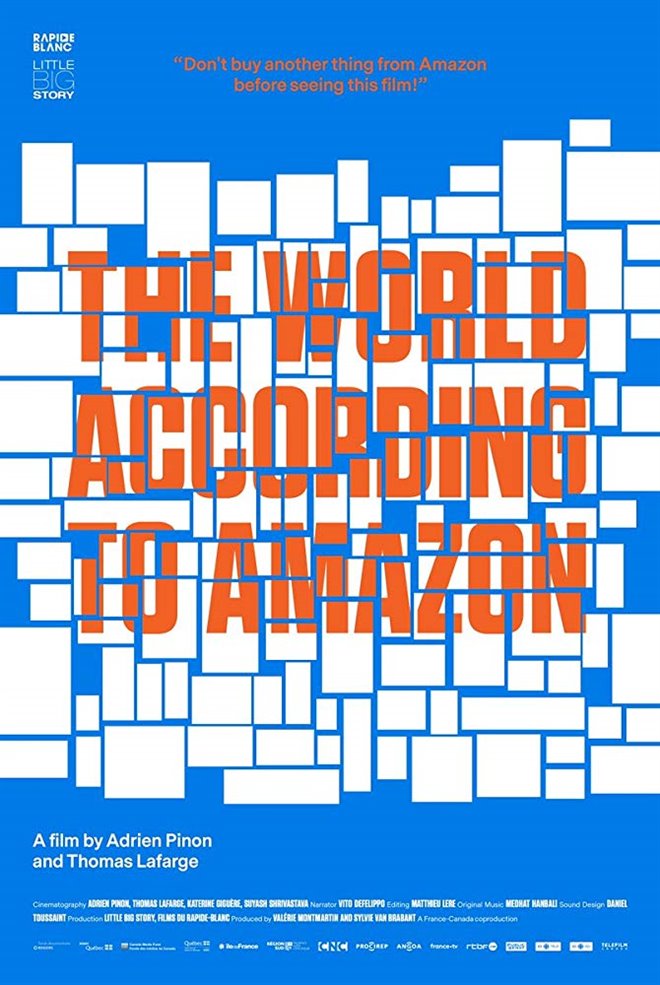 The World According to Amazon Large Poster