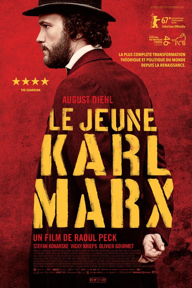 The Young Karl Marx Large Poster