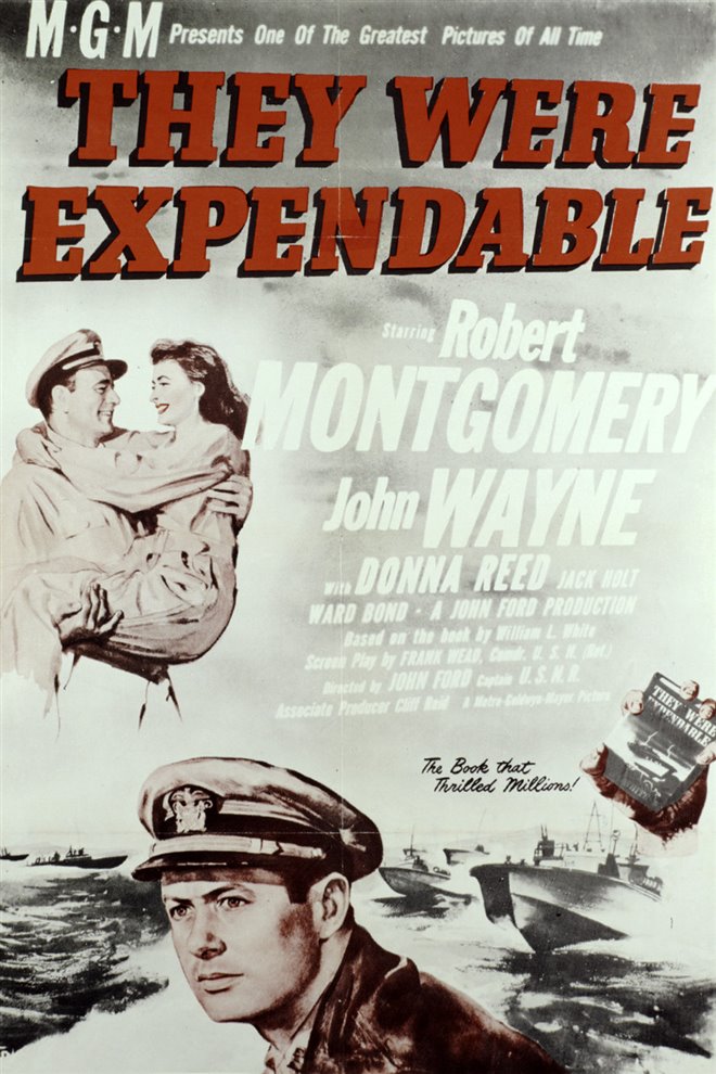 They Were Expendable (1945) Large Poster