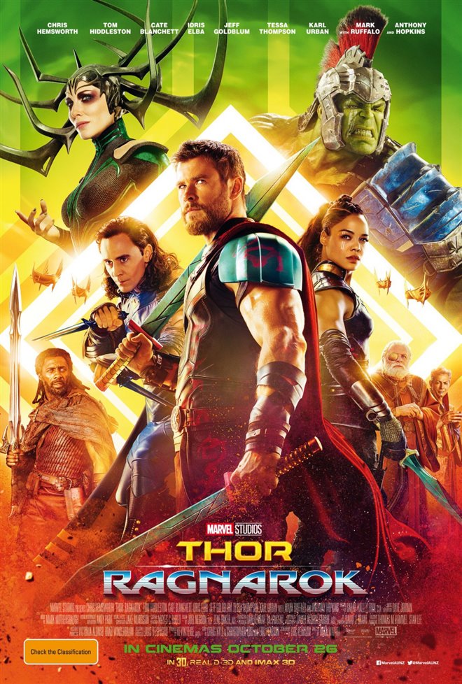 Thor Ragnarok Movie Large Poster 