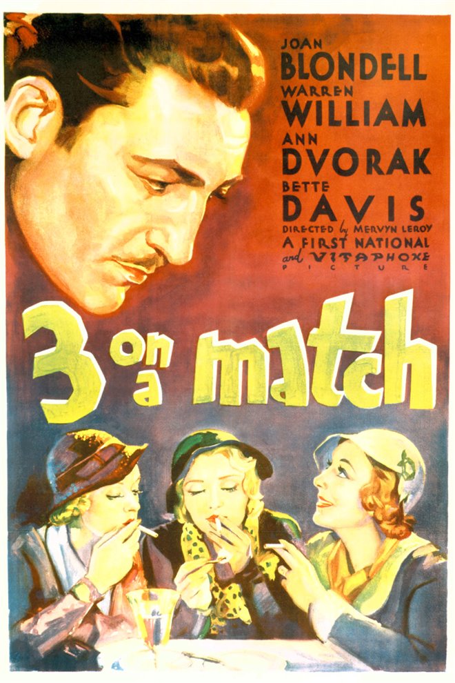 Three on a Match (1932) Large Poster