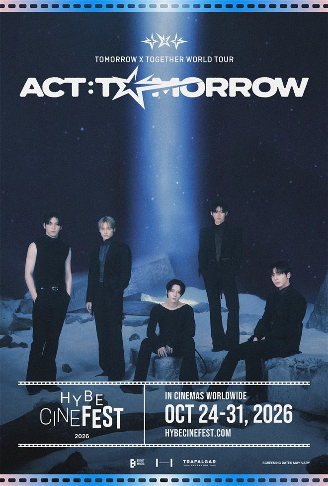 TOMORROW X TOGETHER world tour 'ACT : Tomorrow' Large Poster