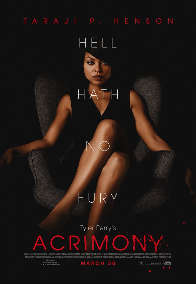 Tyler Perry's Acrimony Large Poster