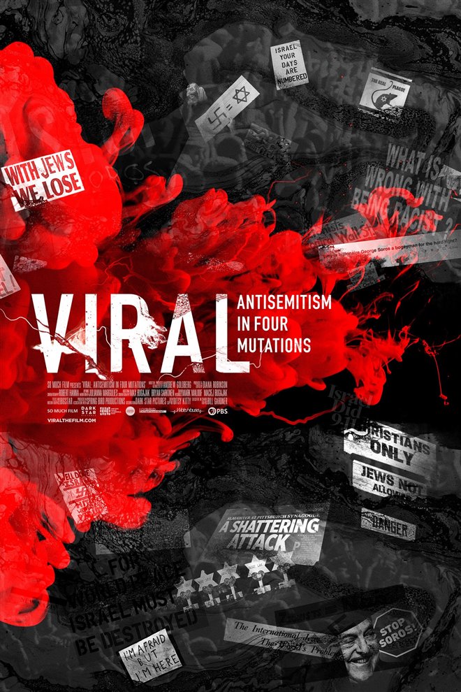 Viral: Anti-Semitism in Four Mutations (JCCC) Large Poster
