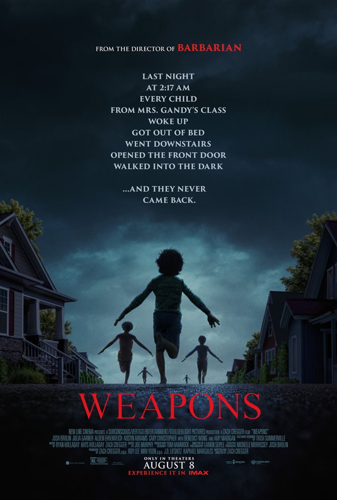 Weapons Large Poster