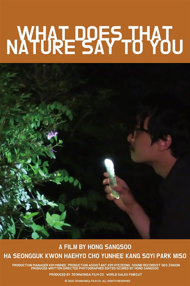 What Does That Nature Say to You Large Poster