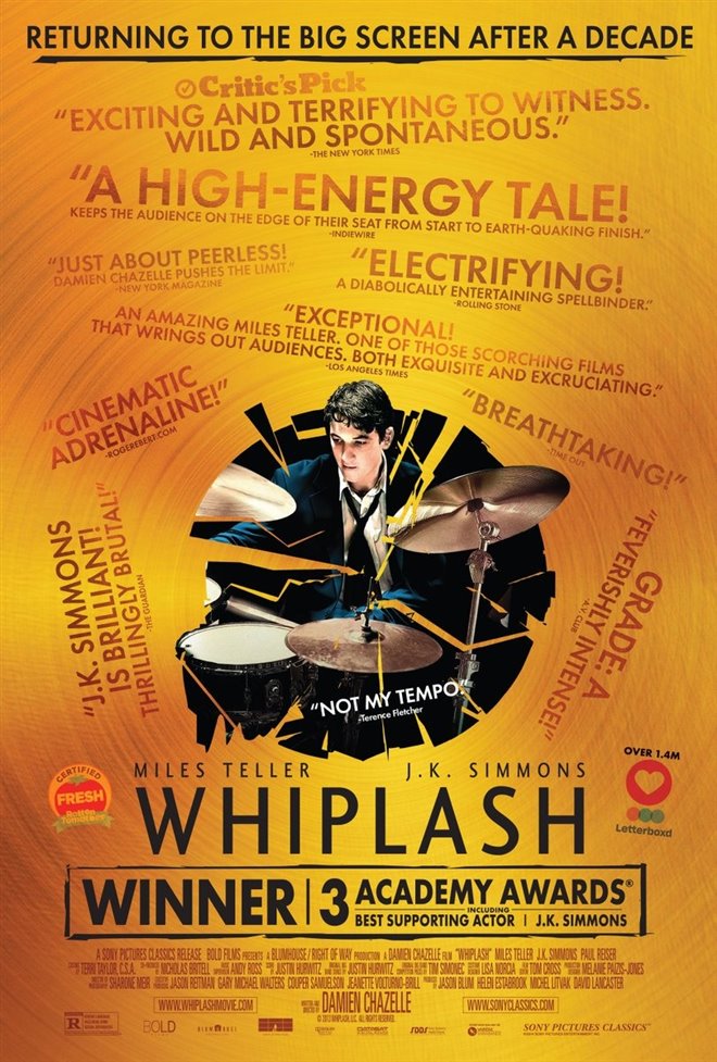 Whiplash Large Poster