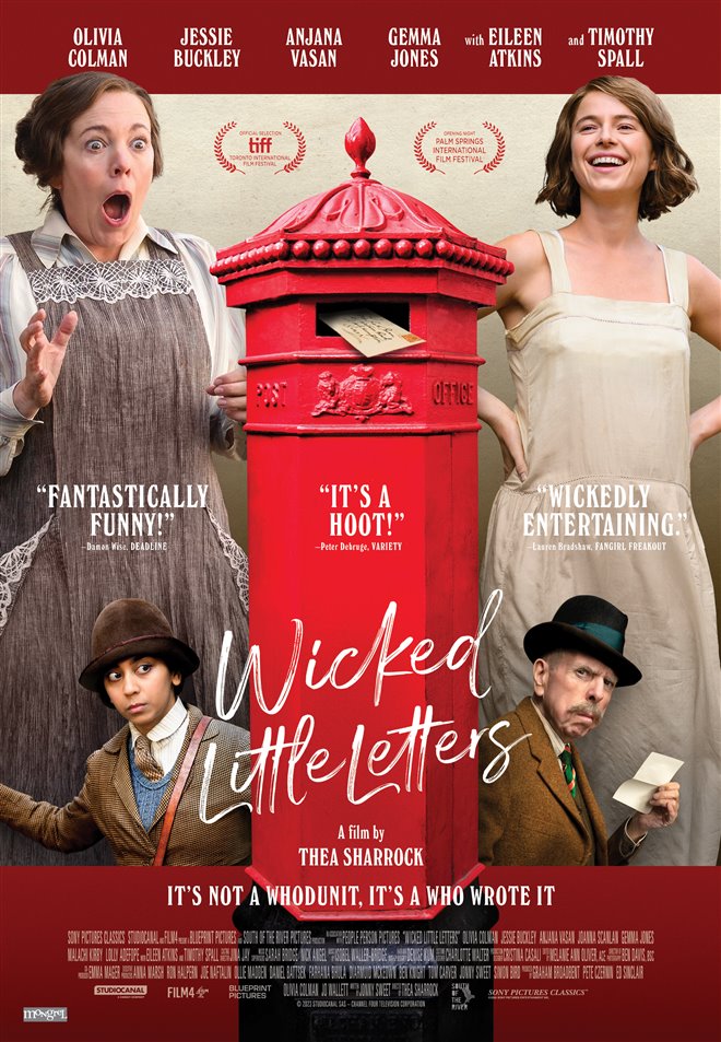 Wicked Little Letters Large Poster