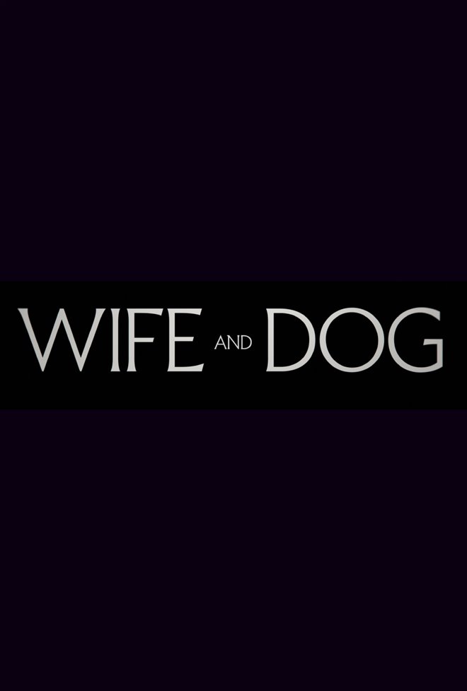 Wife and Dog Large Poster