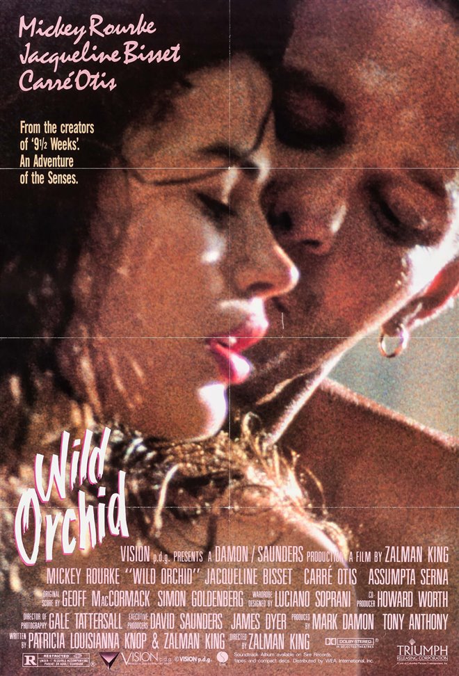 Wild Orchid Large Poster