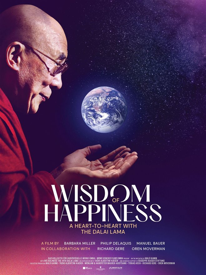 Wisdom of Happiness Large Poster