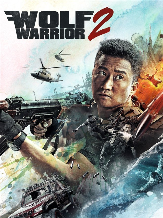 Wolf Warrior II Large Poster