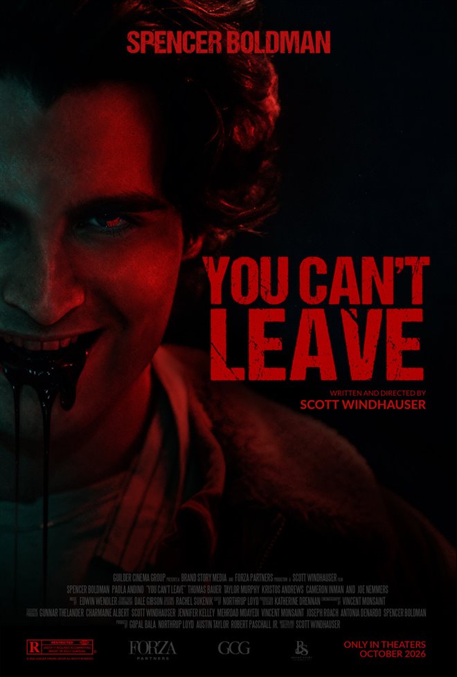 You Can't Leave Large Poster