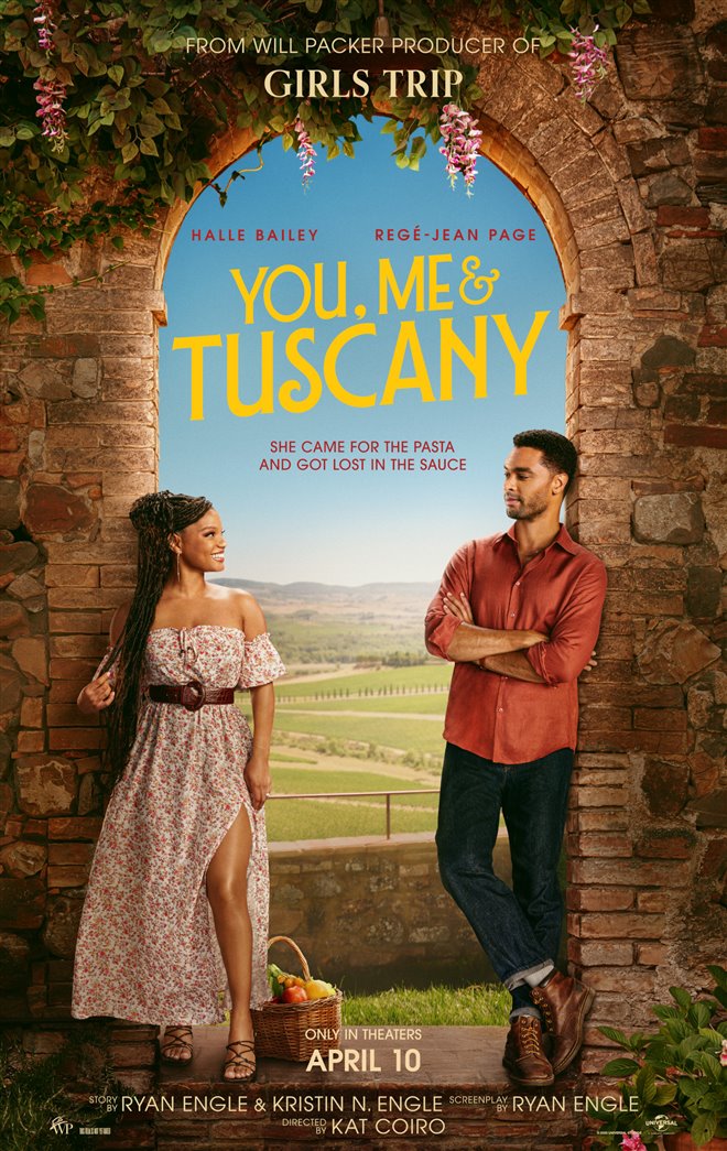 You, Me & Tuscany Large Poster
