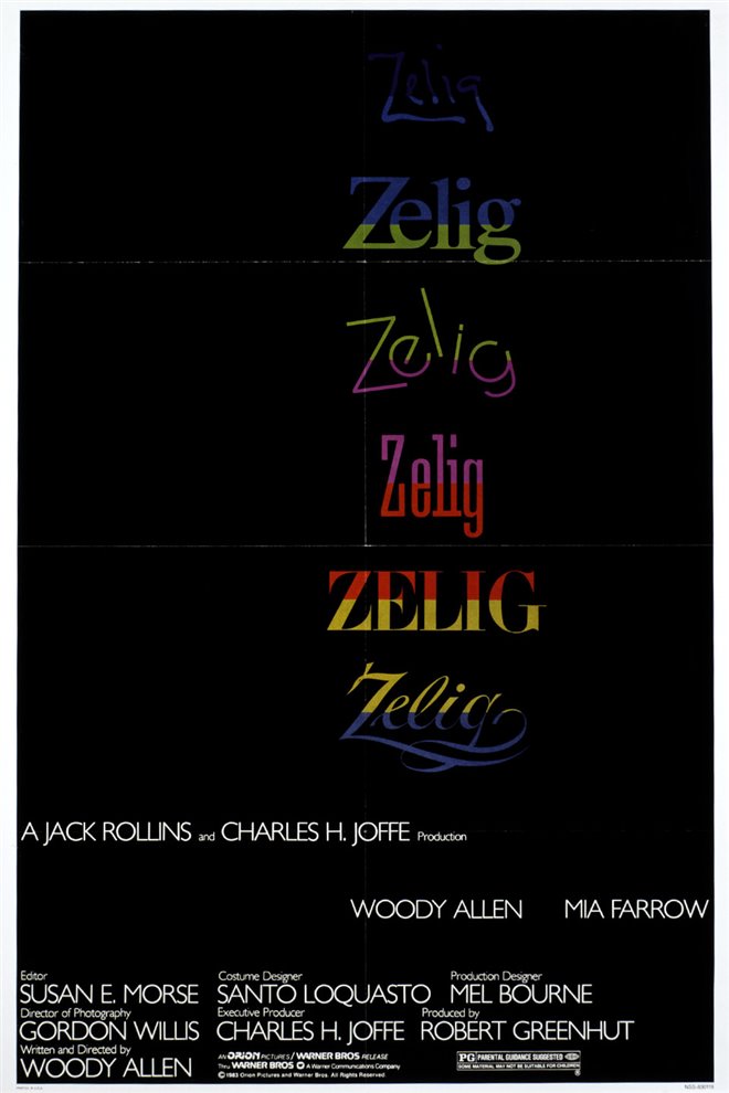 Zelig Large Poster