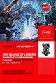 2016 League of Legends World Finals Viewing Parties by Coke eSports Poster