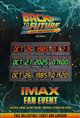 Back to the Future: 40th Anniversary IMAX Universal Citywalk Fan Event Poster