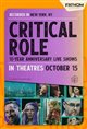 Critical Role Live: NYC Radio City Music Hall Poster