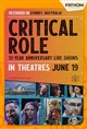 Critical Role Live: Sydney, Australia Poster