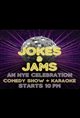 Jokes & Jams: An Unforgettable NYE Celebration! Poster