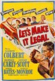 Let's Make It Legal Poster