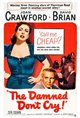 The Damned Don't Cry Poster