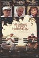 Wrestling Ernest Hemingway Poster