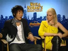 Aaron Yoo & Ari Graynor (Nick & Norah's Infinite Playlist) - Interview Video