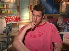 Adam Sandler (You Don't Mess With the Zohan) - Interview Video