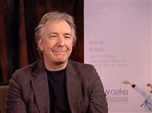 ALAN RICKMAN (SNOWCAKE) - Interview Video