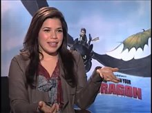 America Ferrera (How to Train Your Dragon) - Interview Video