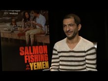 Amr Waked (Salmon Fishing in the Yemen) - Interview Video