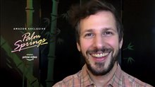 Andy Samberg talks about practical jokes in romantic comedy 'Palm Springs' - Interview Video