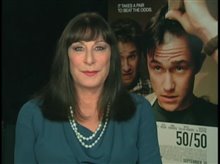 Anjelica Huston (50/50) - Interview Video