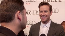 Exclusive: Armie Hammer - The Man from U.N.C.L.E. Red Carpet Video
