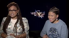 Ava DuVernay & Storm Reid Interview - A Wrinkle in Time Video