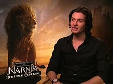 Ben Barnes (The Chronicles of Narnia: Prince Caspian) - Interview Video