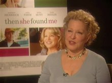 Bette Midler (Then She Found Me) - Interview Video