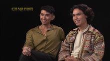 Blake Alec Miranda and Forrest Goodluck star as Mi'kmaq brothers in 'At the Place of Ghosts' - Interview Video