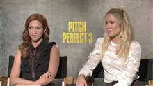 Brittany Snow & Anna Camp Interview - Pitch Perfect 3 Video