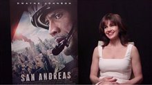 Carla Gugino (San Andreas) - Interview Video